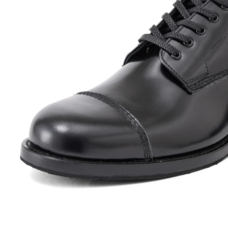 BEP-202 Service Shoes Cap Toe Black