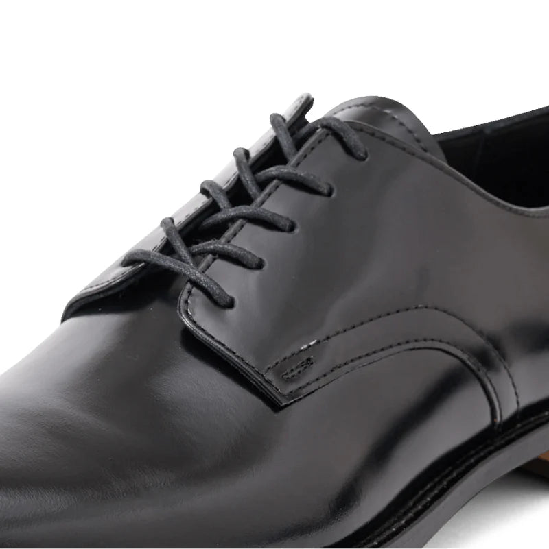BEP-102 Service Shoes Plain Toe Black