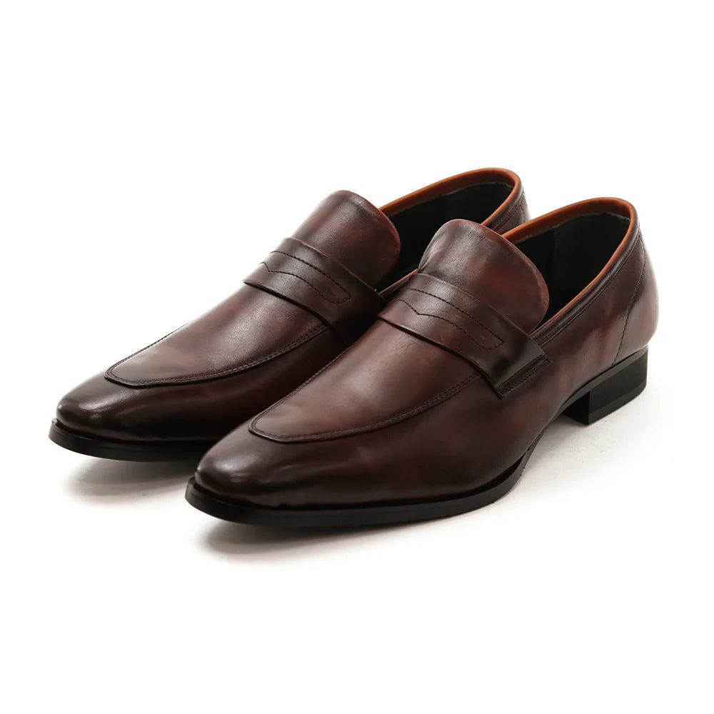 601 Dress Shoes Loafers Dark Brown